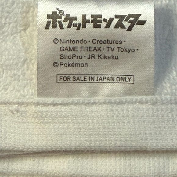 Pokémon With Nintendo Set of Two Towels Rare Sold In Japan Only - Picture 3 of 7